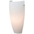 Access Lighting Daphne, 1 Light Wall Sconce, Opal Glass 20415-OPL